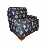BRX Wailea Lounge Chair Navy Shells BRX Wailea Lounge Chair Navy Shells