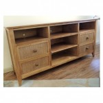 BRX Elements TV Console Honey BRX Elements TV Console Honey