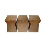 LAC Abaca Side Table / Stools