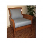 LAC Wash Lounge Chair Blue LAC Wash Lounge Chair Blue