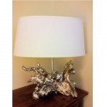 RAD Amber Silver Root Lamp