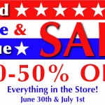 Red White & Blue SALE TODAY & Friday