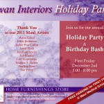 First Friday, Holiday Party & Birthday Bash