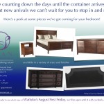 Container Countdown ~ Sneak Peek at Bedroom Furniture