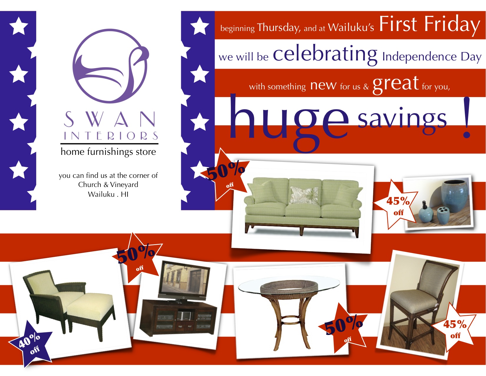 july savings