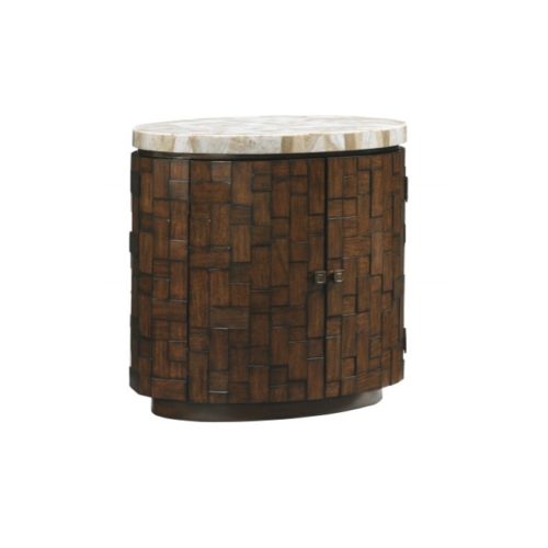 LHB Banyan Oval Accent Table